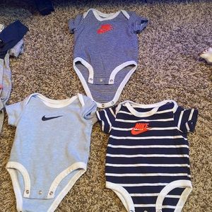 3 Nike onzies, baby boy, 3 months. 3 for $12 or $4 each